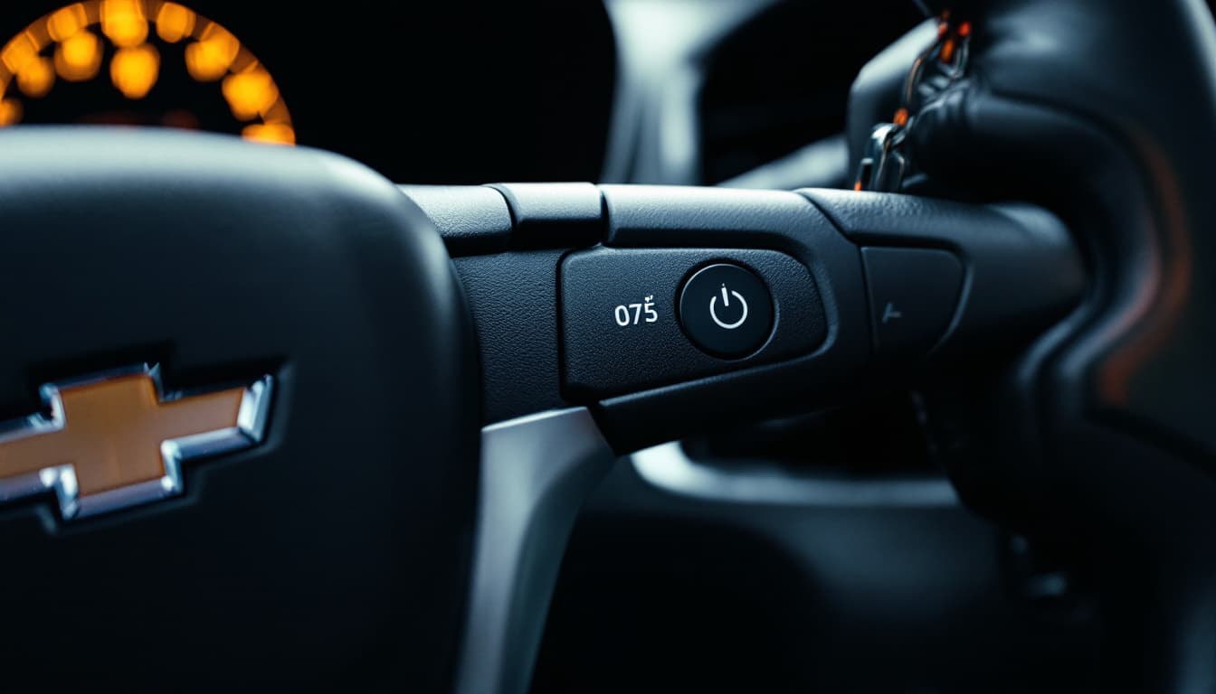 Chevrolet Malibu steering column and ignition with a key inserted in Keller TX
