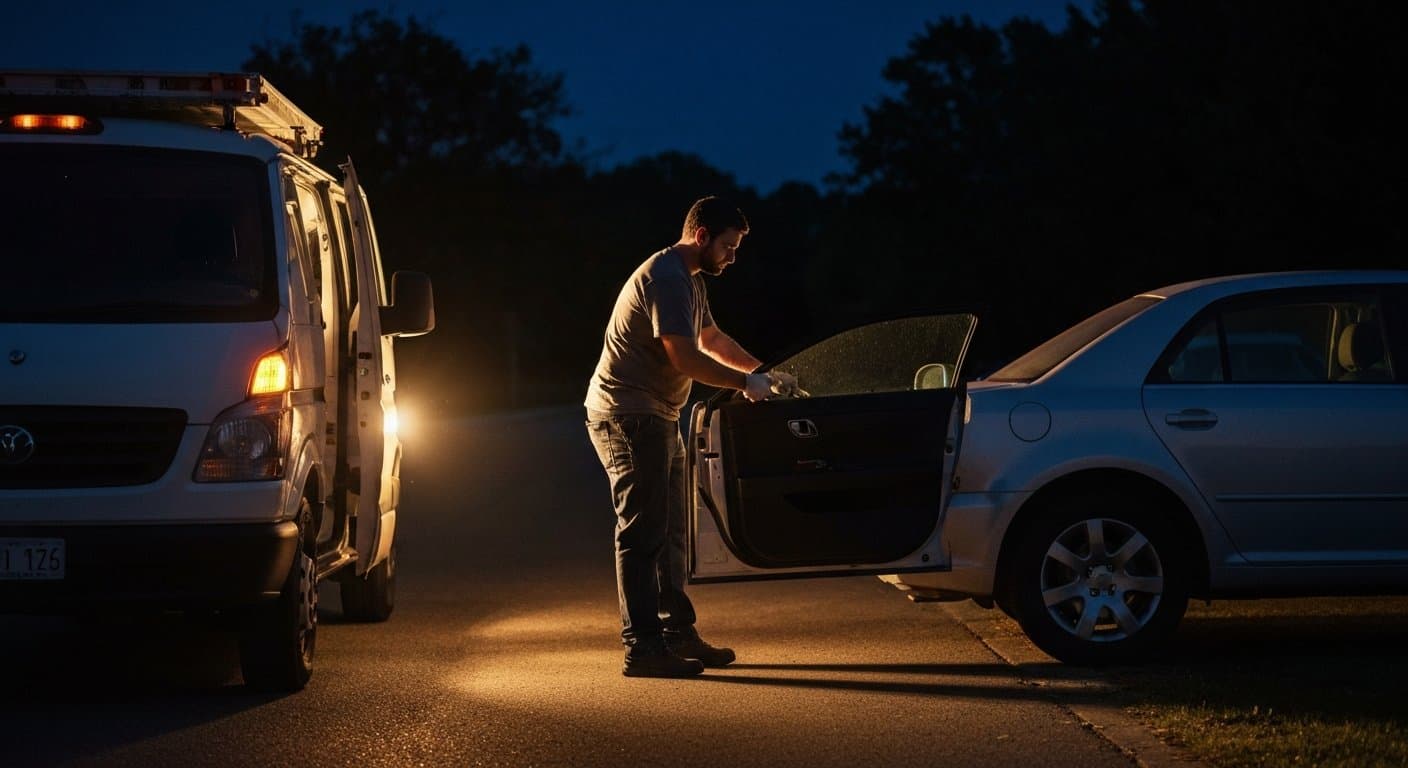 automotive locksmith illustrating North Richland Hills Locksmith in Keller TX: Mobile Key Cutting & Programming